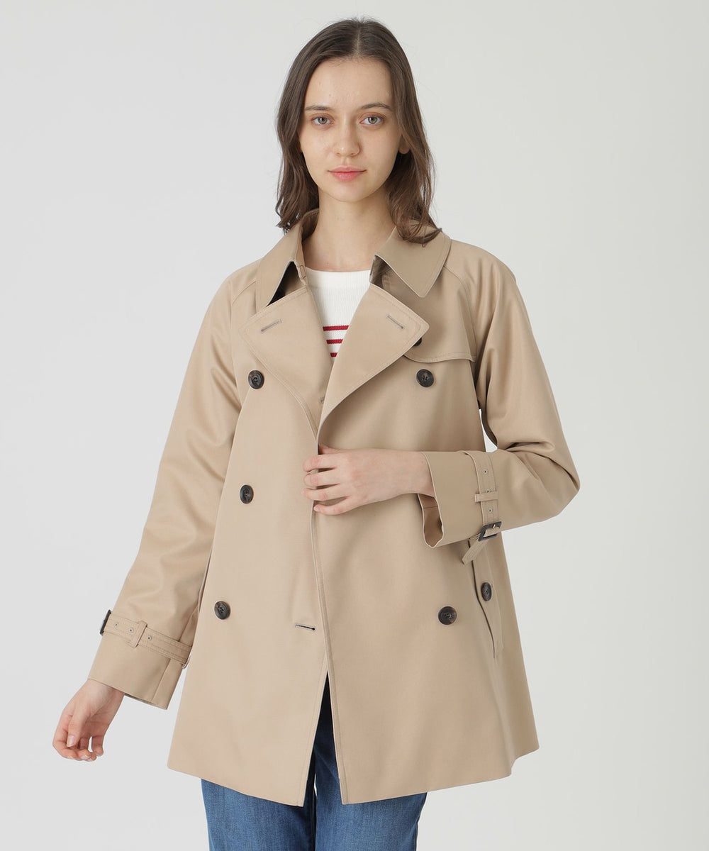 ライトギャバジンミディアムトレンチコート（コート）｜BLUE LABEL