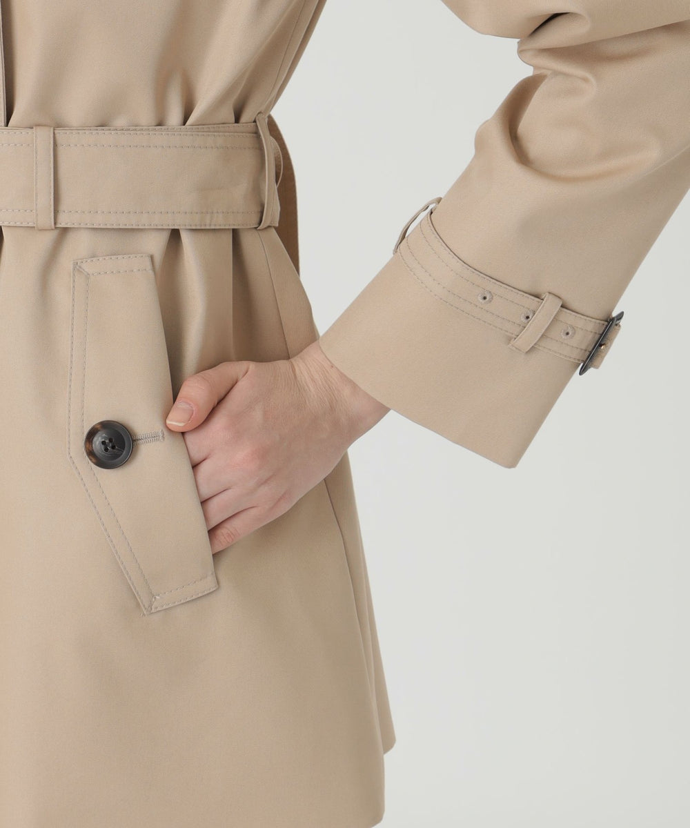 ライトギャバジンミディアムトレンチコート（コート）｜BLUE LABEL