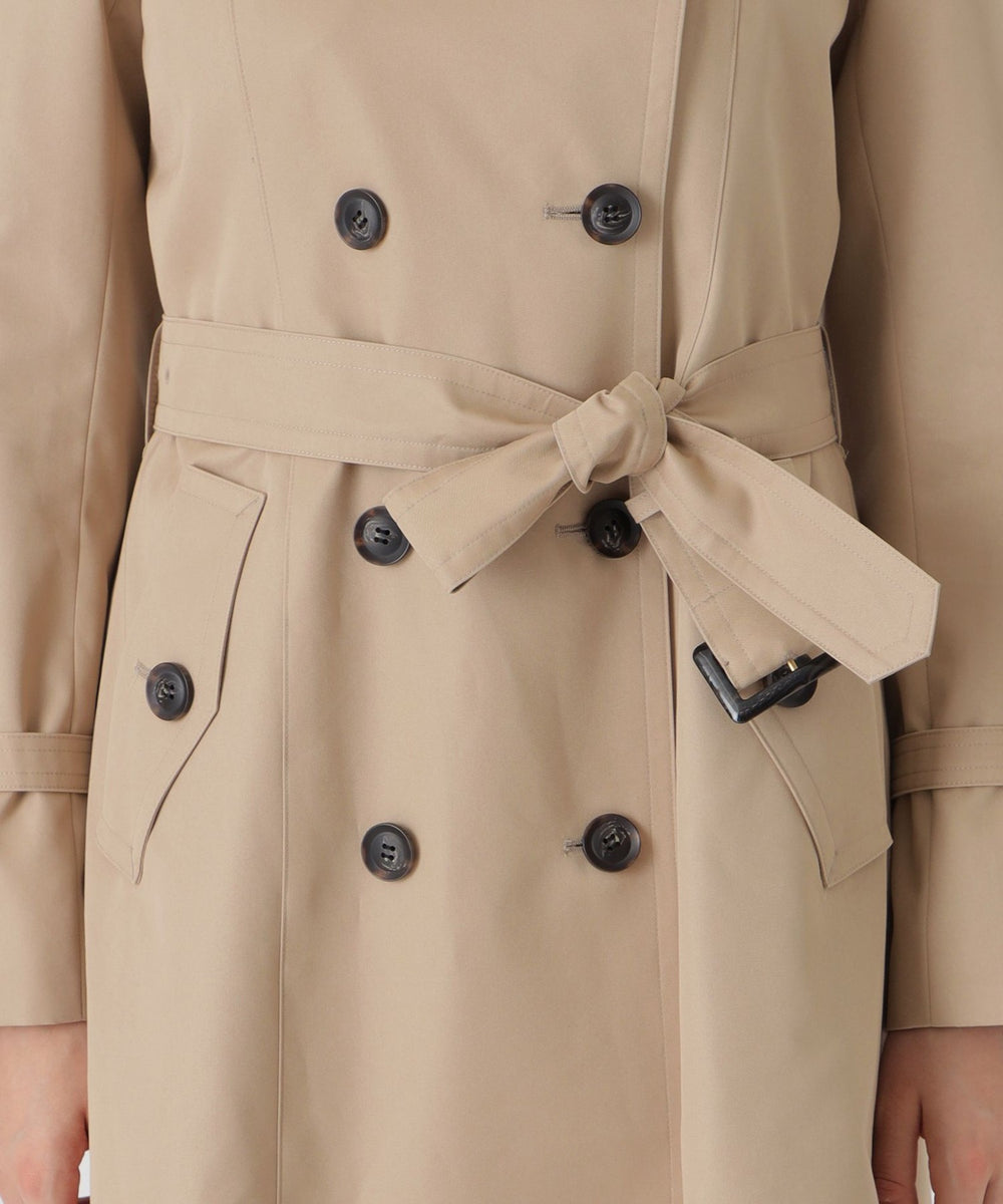 ブルーレーベルクレストブリッジ トレンチコート ファー付き ベージュ 38 BLUE LABEL CRESTBRIDGE（ブルーレーベルクレストブリッジ）の「ファー