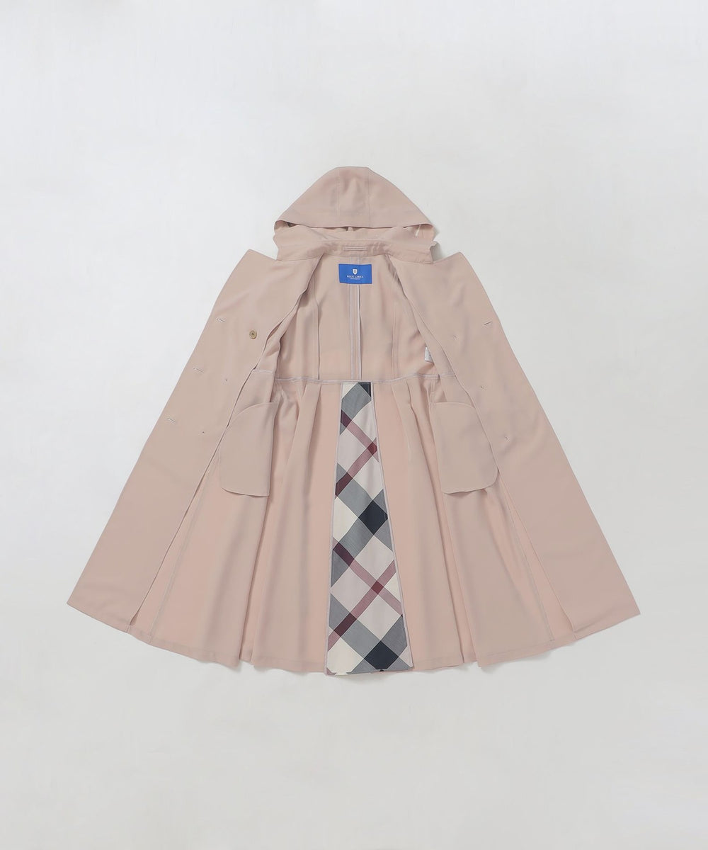 一部予約販売】ツイルフレアトレンチコート（コート）｜BLUE LABEL