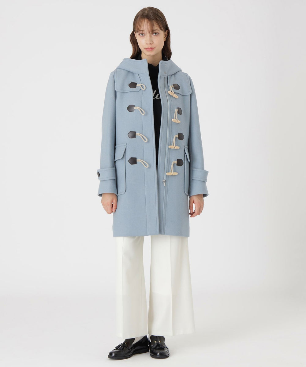 ツイルメルトンダッフルコート