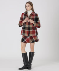 取扱店舗限定】クレストブリッジチェックロービングツイードジャケット