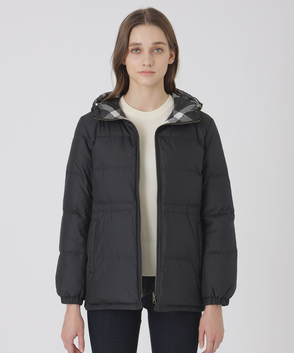 【10th ANNIVERSARY】【はっ水】ストレッチタフタリバーシブルダウンコート