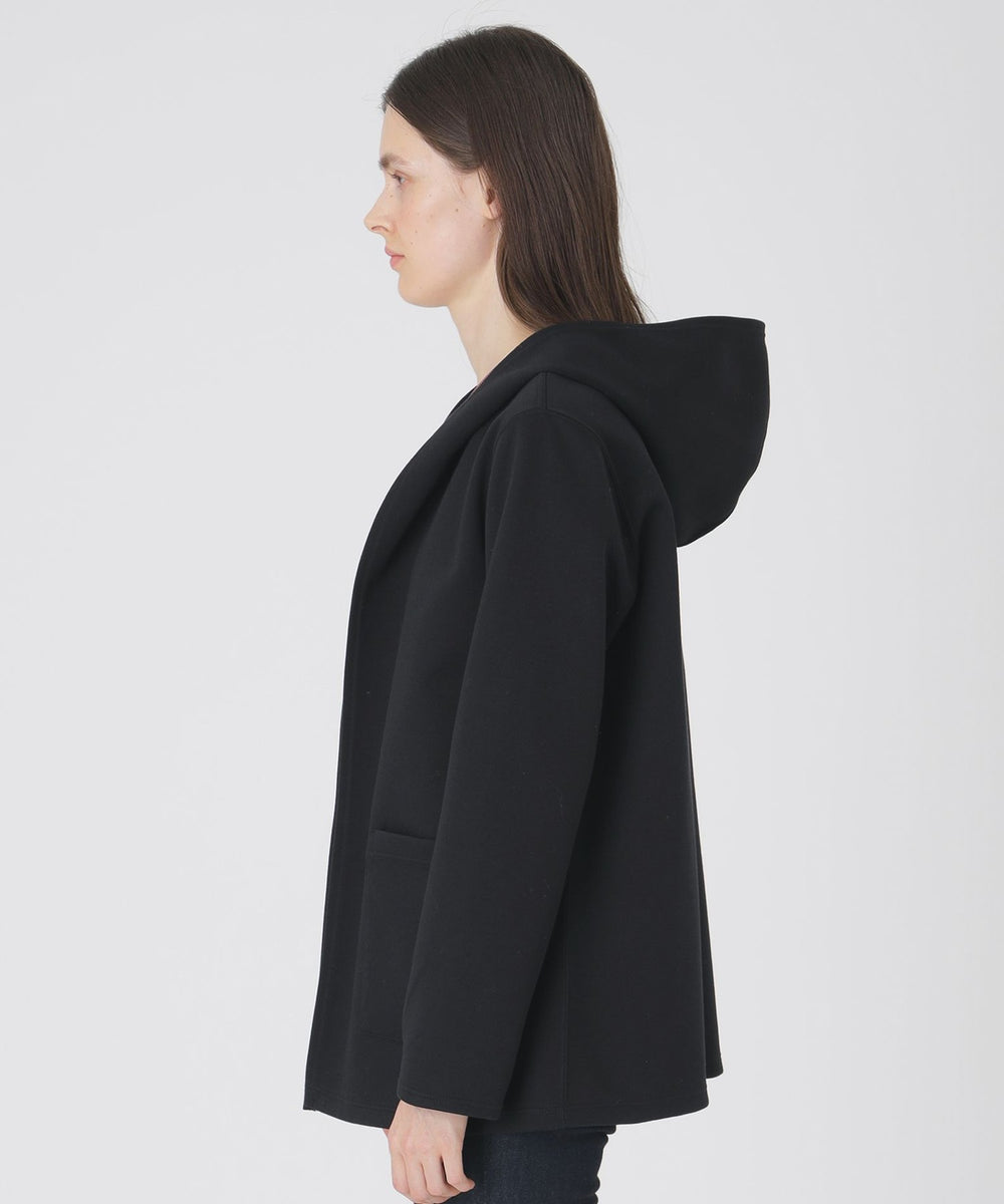 クレストブリッジチェックリバーシブルダンボールミディ丈コーディガン