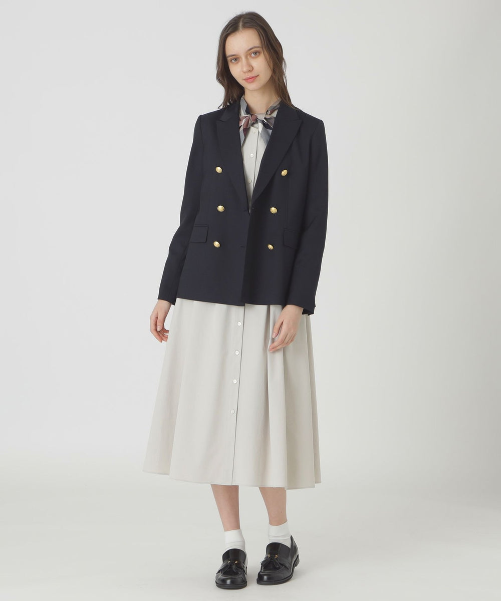 ナチュラルブレンドストレッチブレザージャケット（ジャケット