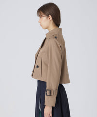 バーバリーブルーレベル　ショートコート フード付きMサイズ BURBERRY BLUE LABEL - バーバリー ブルーレーベル コート