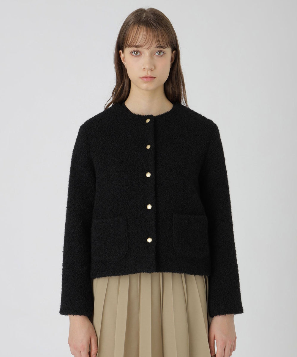WEB限定】ウールブークレージャケット（ジャケット/ブルゾン）｜BLUE