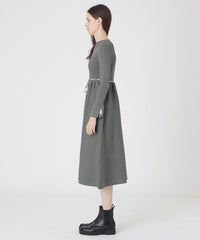 スポンディッシュポリエステルニットドレス（ドレス）｜BLUE LABEL