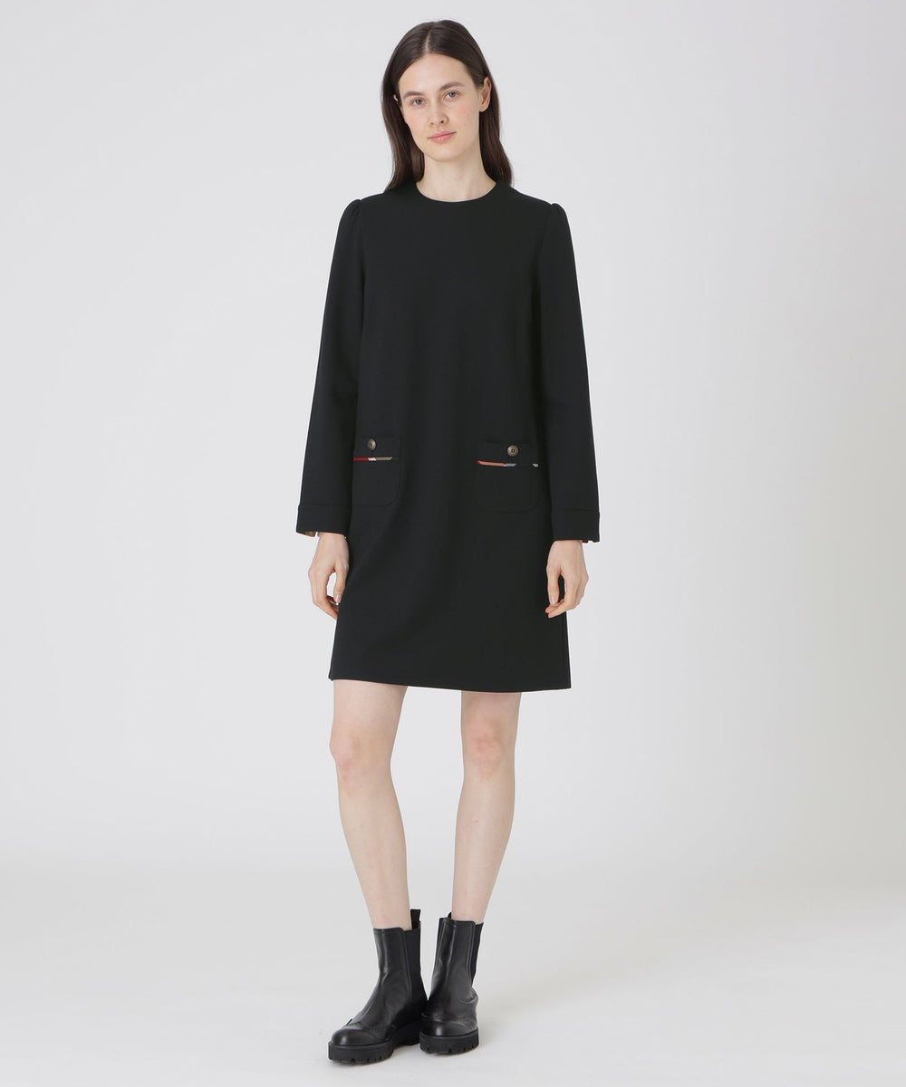 限定カラーあり】アモーレポンチワンピース（ドレス）｜BLUE LABEL