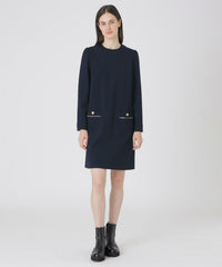 限定カラーあり】アモーレポンチワンピース（ドレス）｜BLUE LABEL