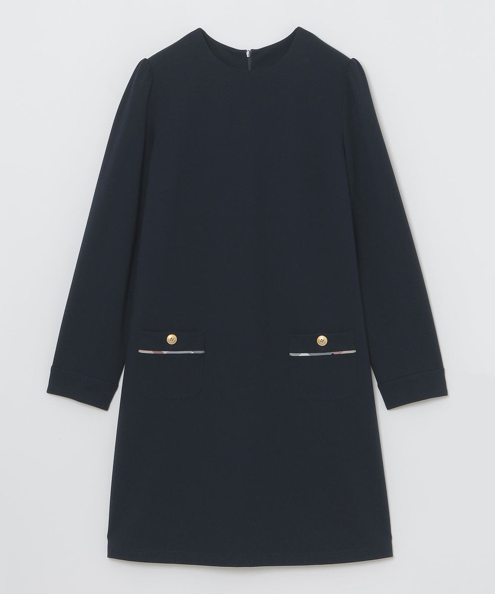 限定カラーあり】アモーレポンチワンピース（ドレス）｜BLUE LABEL