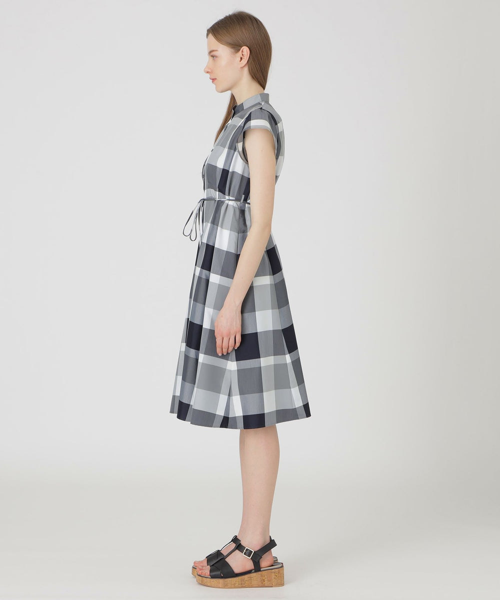 クレストブリッジチェックライトクロッシングツイルドレス