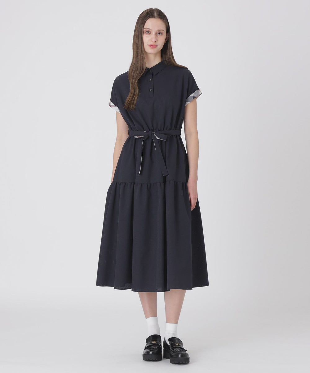 D580/ BLUE LABEL CRESTBRIDGE シャツ 黒染め 38 ブラックレーベルクレストブリッジ BLACK LABEL CRESTBRIDGE デニム