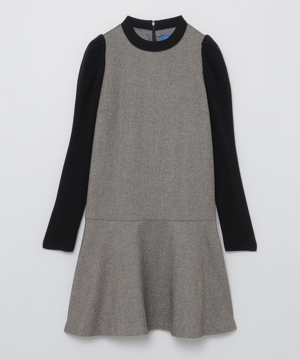 ツイードドッキングドレス（ドレス）｜BLUE LABEL CRESTBRIDGE(ブルー