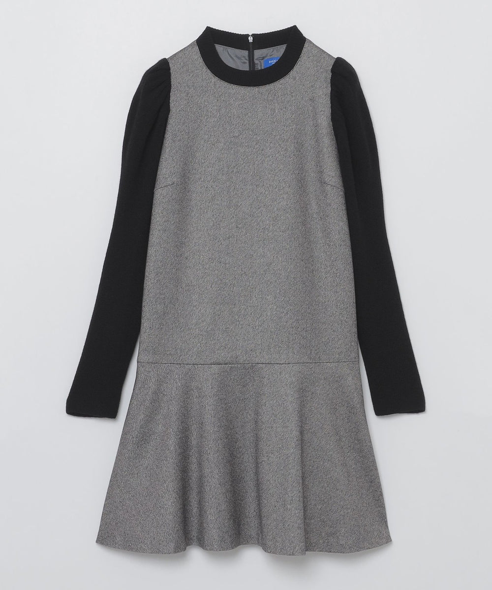 ツイードドッキングドレス（ドレス）｜BLUE LABEL CRESTBRIDGE(ブルー