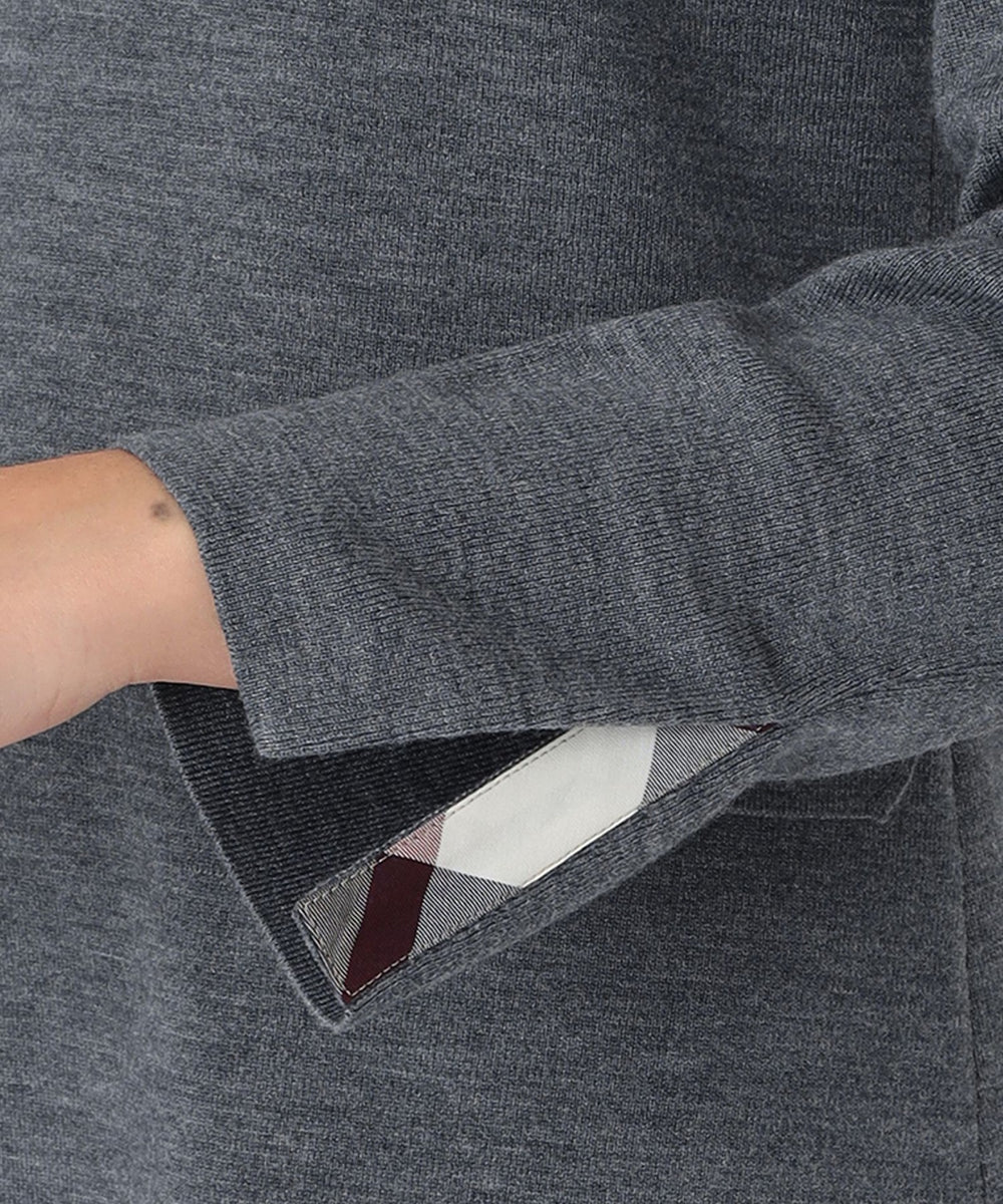 襟付きニットドレス（ドレス）｜BLUE LABEL CRESTBRIDGE(ブルー