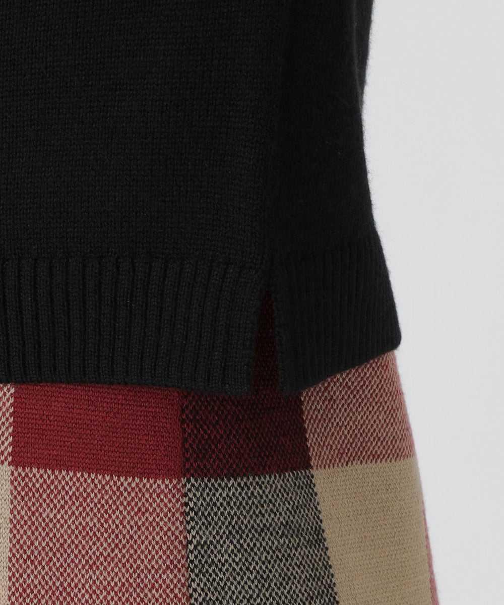 原宿店限定】クレストブリッジチェックウーリージャカードセットドレス