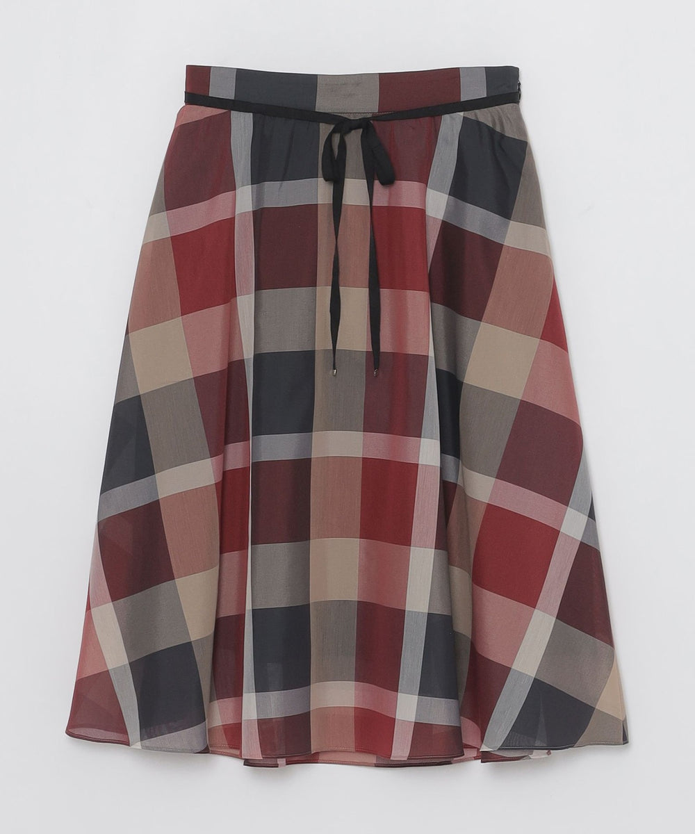 一部店舗限定】クレストブリッジチェックシアーボイルニット 一部店舗限定】クレストブリッジチェックシアーボイルニット