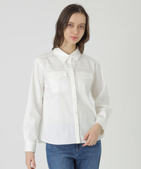 ライトスラブシャンブレーシャツブラウス（ブラウス）｜BLUE LABEL