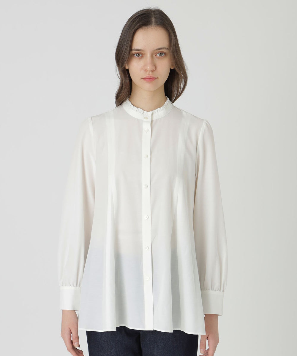 ライトタンブラーフレアブラウス（ブラウス）｜BLUE LABEL CRESTBRIDGE