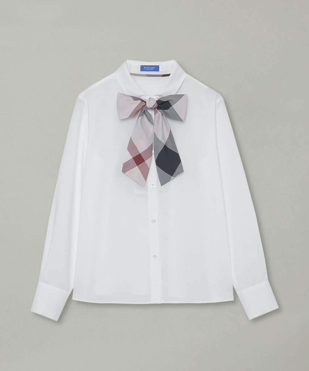 新品　クレストブリッジ   リボンブラウス BLUE LABEL CRESTBRIDGE（ブルーレーベルクレストブリッジ） ブラウス