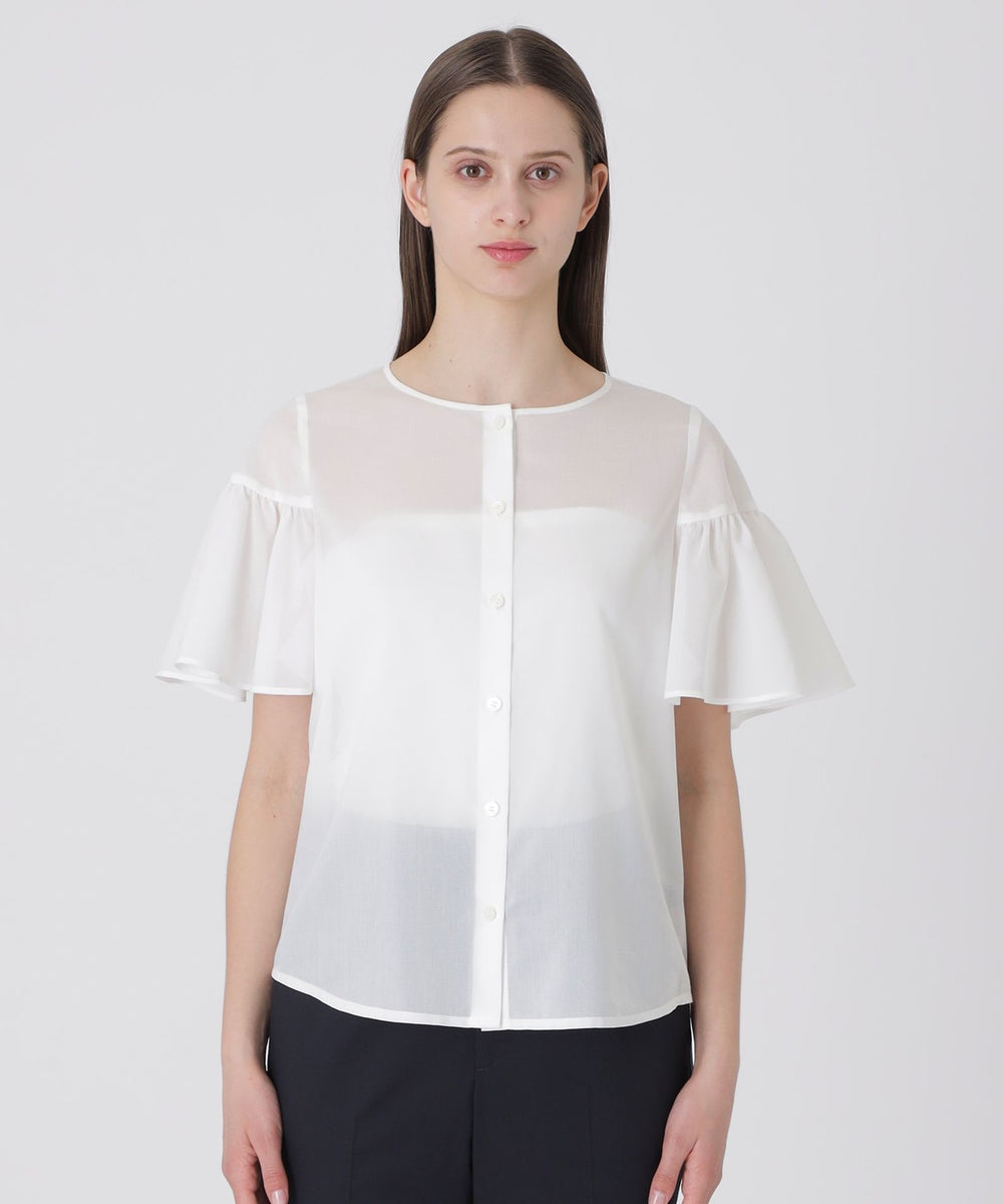 BLUE LABEL CRESTBRIDGE アシメ チェックフリル Tシャツ 人気ランキング上位 BLUE LABEL CRESTBRIDGE アシメ チェックフリル T