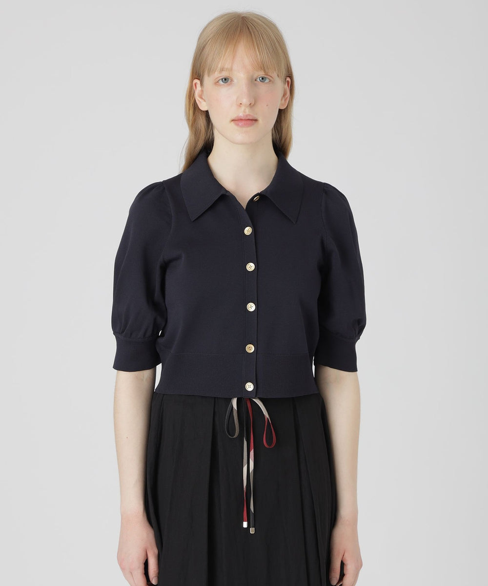 3点 ブルーレーベル クレストブリッジ ニットカーディガン 黒 ブラック 38 BLUE LABEL CRESTBRIDGE（ブルーレーベルクレストブリッジ