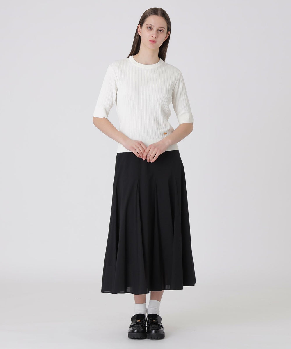 取扱店舗限定】コットンシルクリブニットプルオーバー（ニットウェア