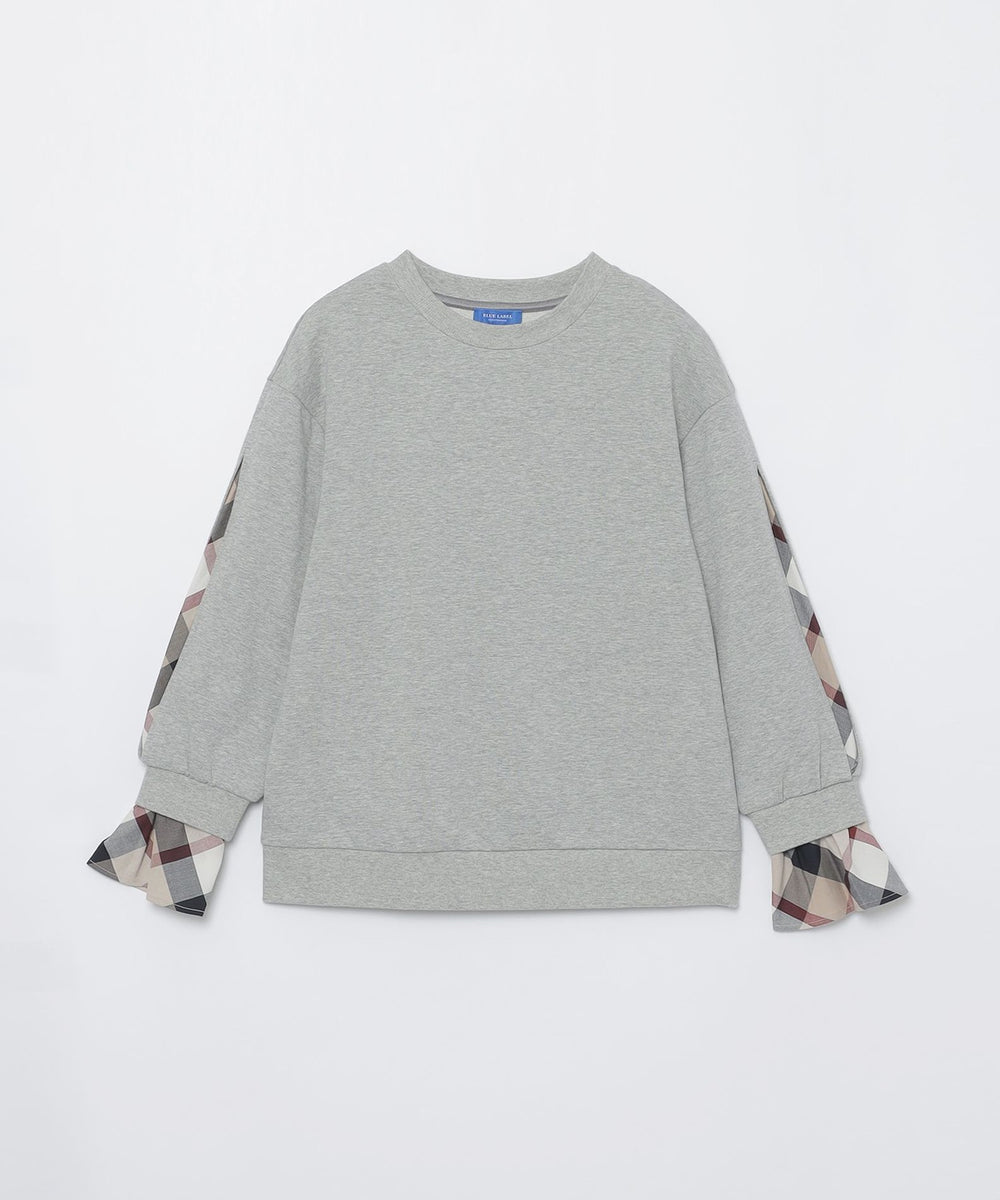 ブルーレーベルクレストブリッジ　長袖セーター　バーバリーチェックM クレストブリッジチェックウーリージャカードドレス（ドレス）｜BLUE