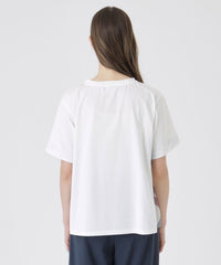 プレーティング天竺サイドチェックTシャツ（カットソー）｜BLUE LABEL