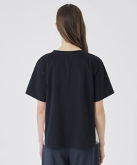 プレーティング天竺サイドチェックTシャツ（カットソー）｜BLUE LABEL