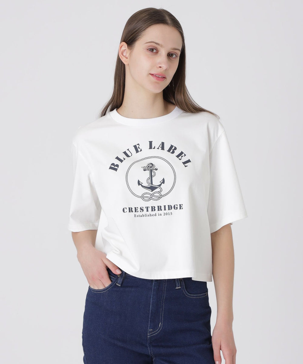 BLUE LABELクレストブリッジ シルケットバイオポンチカットソー BLUE LABELクレストブリッジ シルケットバイオポンチカットソー - メルカリ