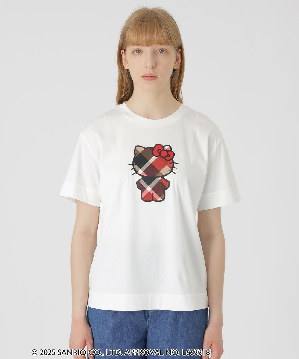 キティTシャツ　確認ページ ハローキティコラボ】グラフィックTシャツ（カットソー）｜BLUE LABEL