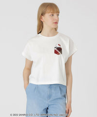 ハローキティコラボ】ポケットTシャツ（カットソー）｜BLUE LABEL