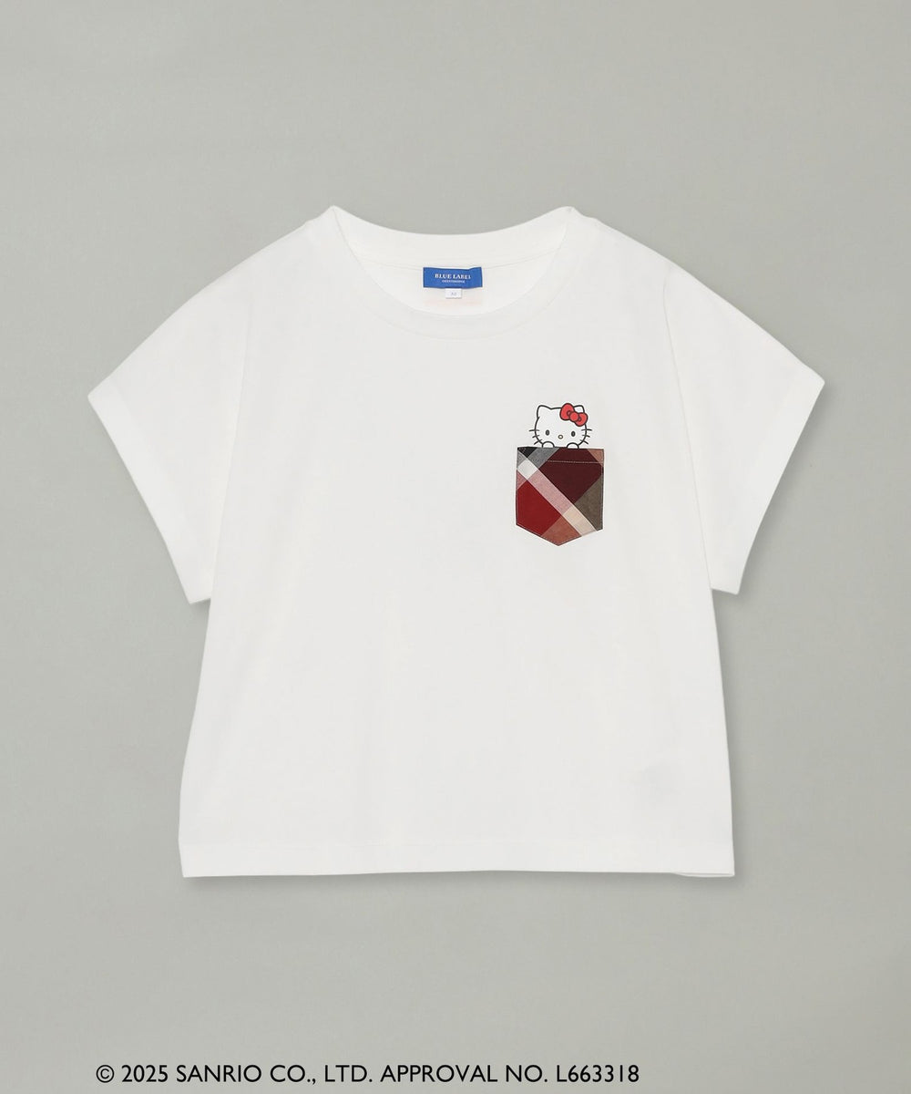 ハローキティコラボ】ポケットTシャツ（カットソー）｜BLUE LABEL