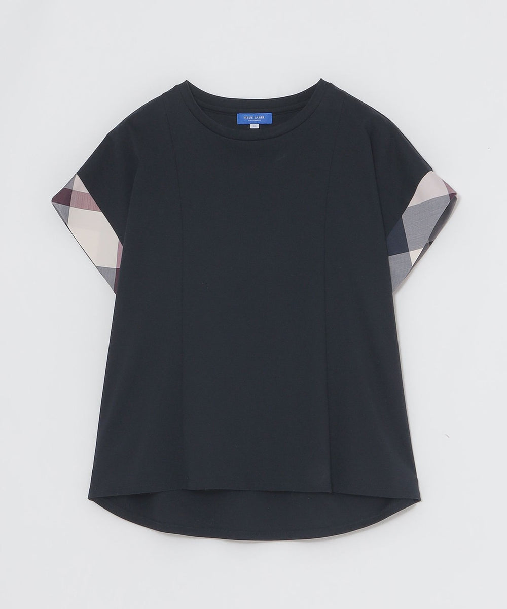 【予約販売】クレストブリッジチェックスリーブカットソー