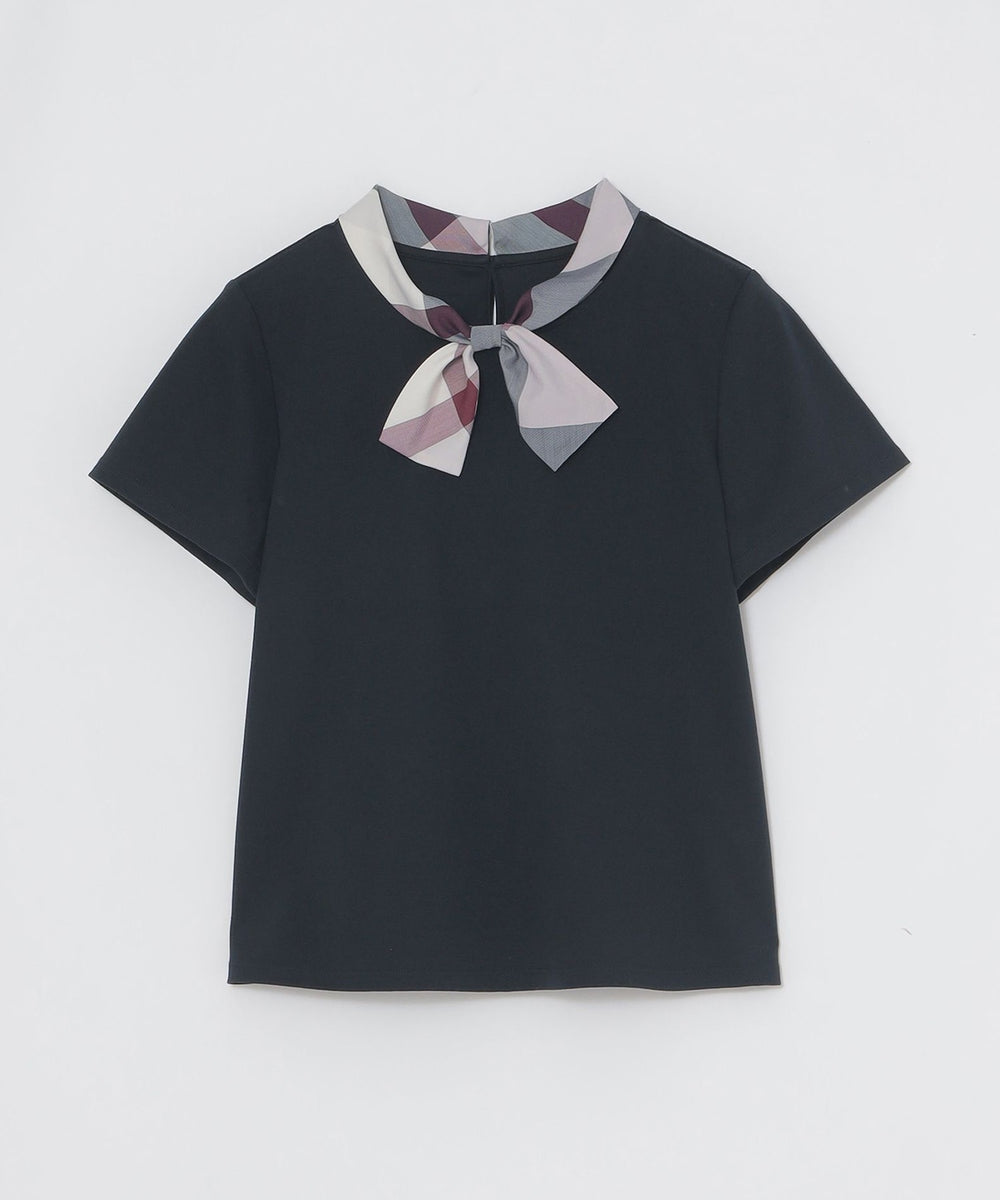 予約販売】リボンネックカットソー（カットソー）｜BLUE LABEL