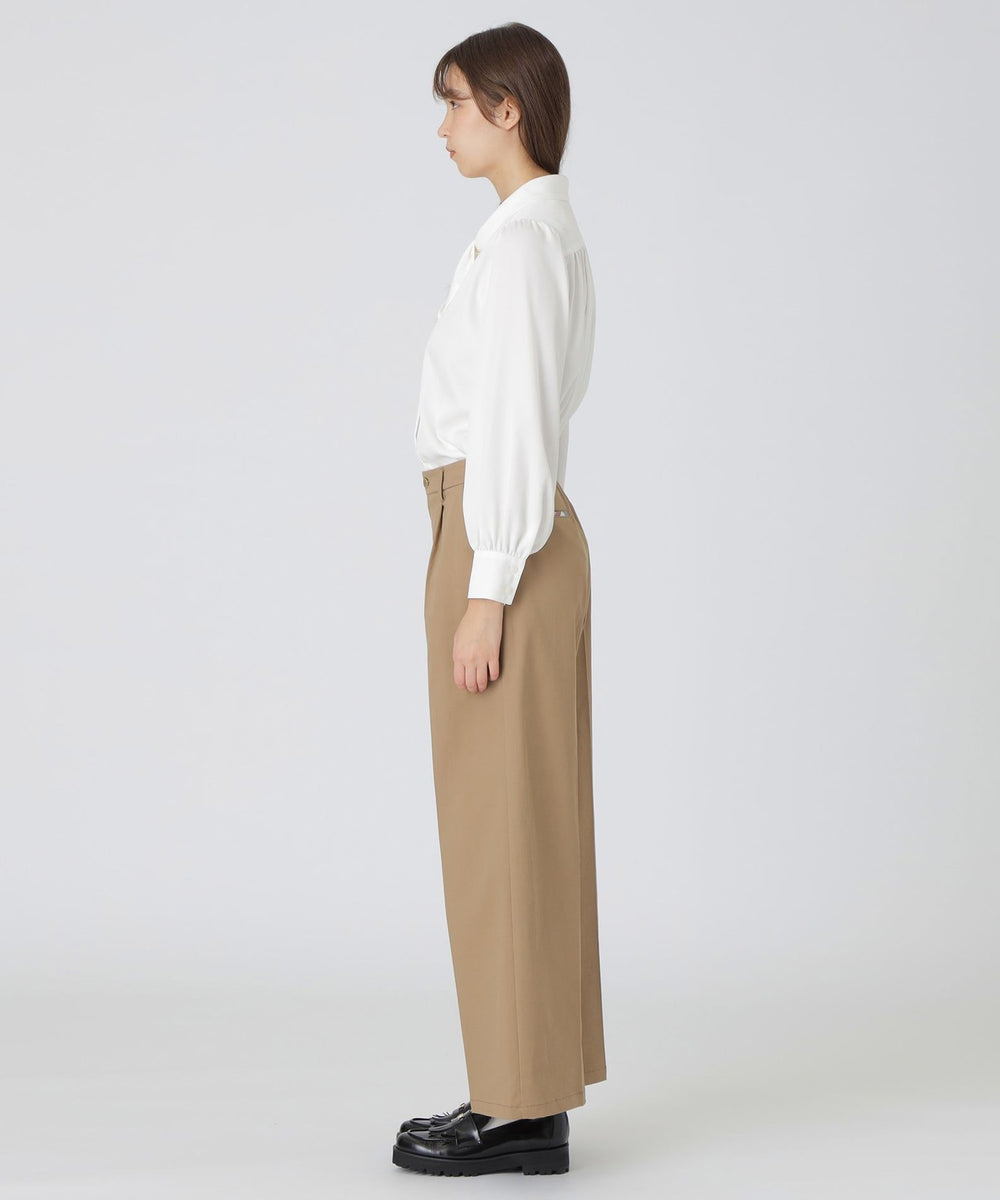 ブルーレーベルクレストブリッジ ワイドパンツ チェック ウール 38 M ブルーレーベルクレストブリッジ ワイドパンツ チェック ウール 38 M