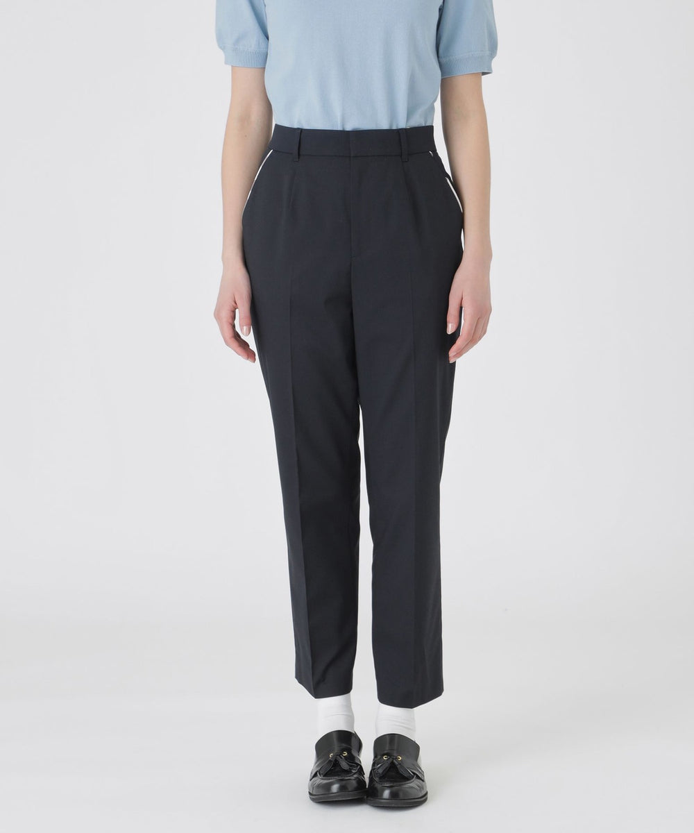 予約販売】サイロスパンクリアツイルテーパードパンツ（パンツ）｜BLUE