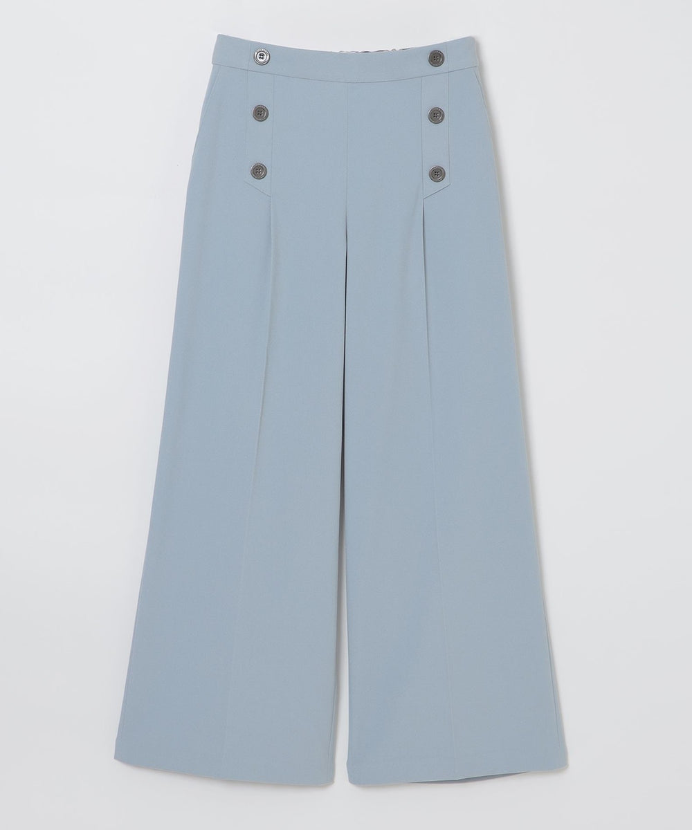 BLUE LABEL CRESTBRIDGE ブライトカルゼパンツ ストレッチカルゼワイドパンツ（パンツ）｜BLUE LABEL