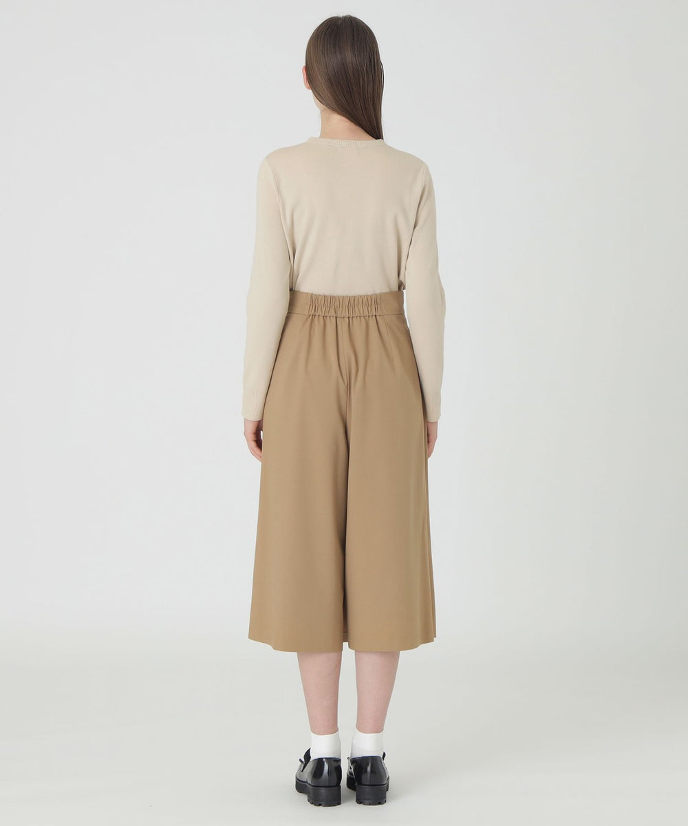 ファインツイルストレッチガウチョパンツ（パンツ）｜BLUE LABEL