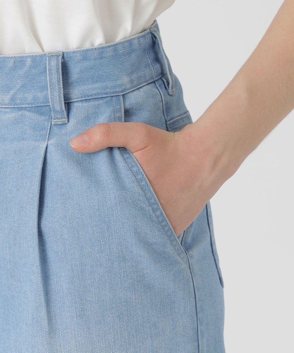 BLUE LABEL DENIM】【接触冷感】ワイドパンツ（パンツ）｜BLUE LABEL