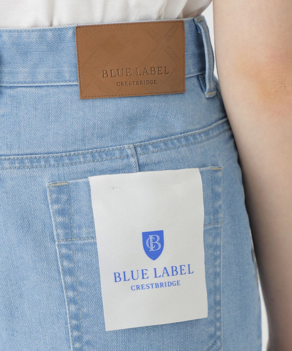 BLUE LABEL DENIM】【接触冷感】ワイドパンツ（パンツ）｜BLUE LABEL