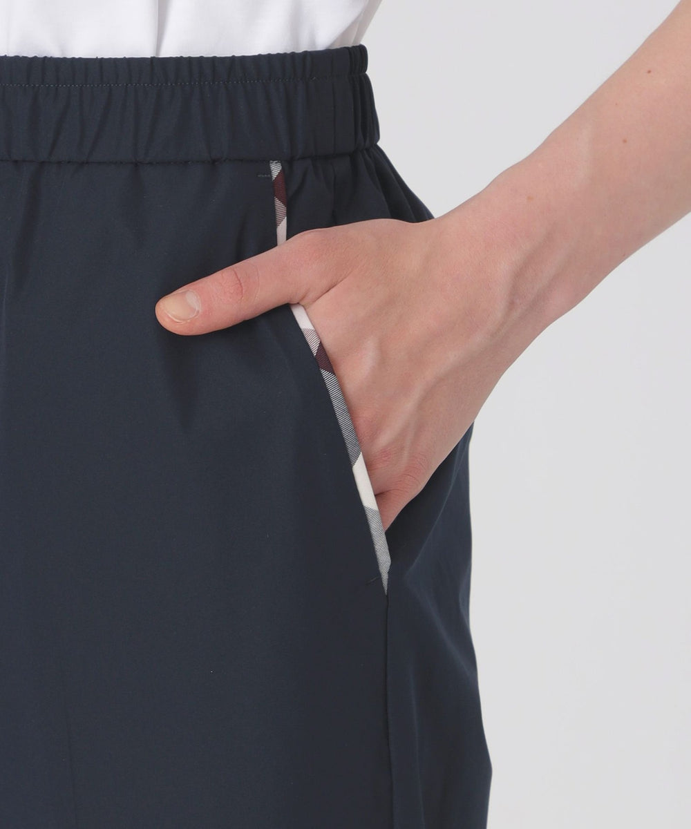はっ水】【UVカット】【接触冷感】ストレッチプルーフクロステーパード