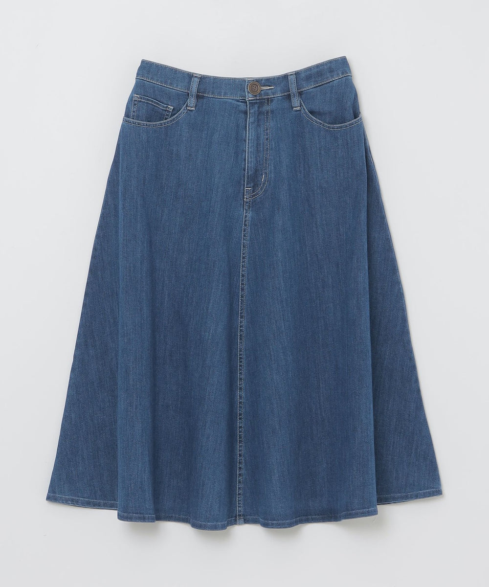 ❤️新品未使用❤️BLUE LABEL CRESTBRIDGE デニムスカート38紺 BLUE LABEL DENIM】フレアスカート（スカート）｜BLUE LABEL