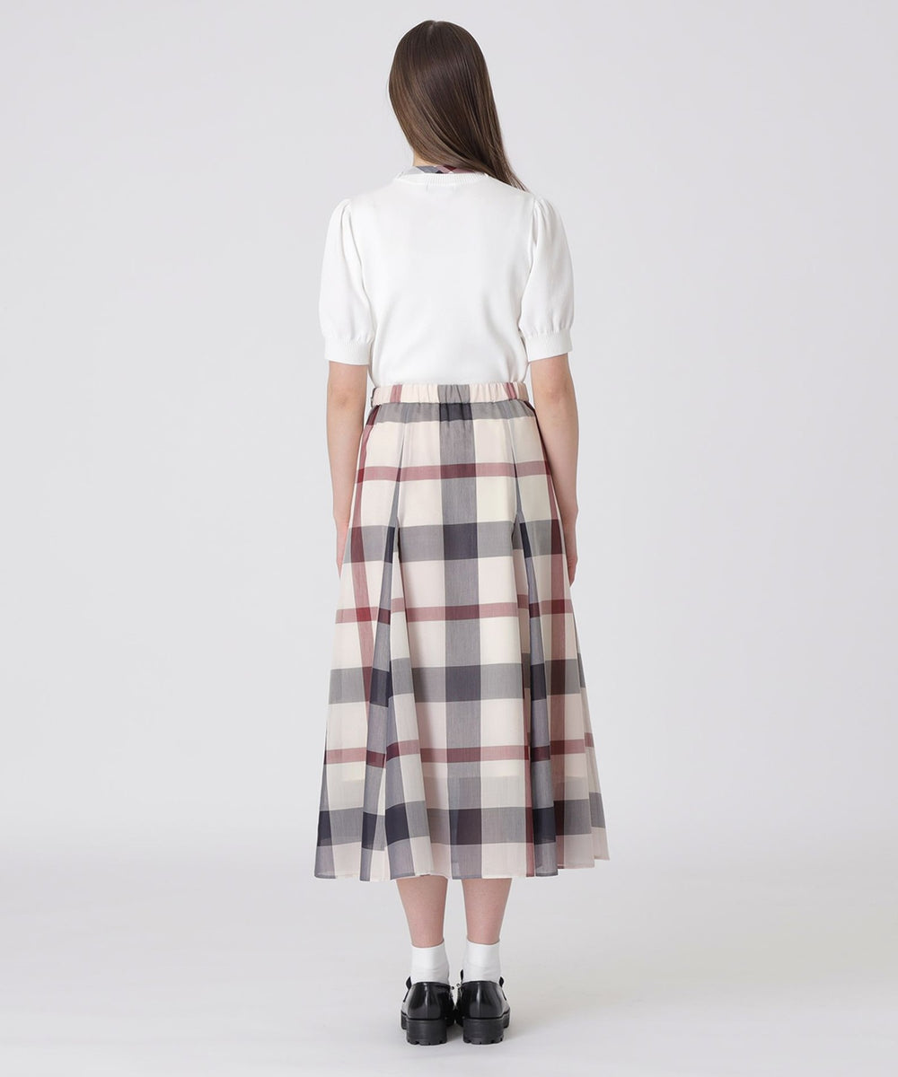 ❤️新品未使用❤️BLUE LABEL CRESTBRIDGE チェックスカート38 ブルーレーベルクレストブリッジ BLUE LABEL CRESTBRIDGE クレスト