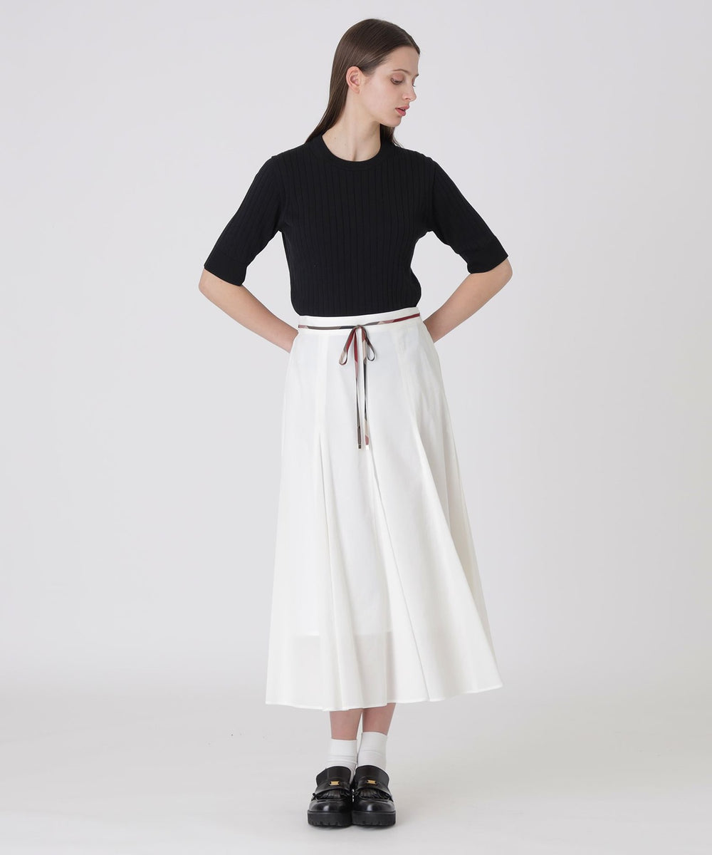 取扱店舗限定】オーガンジーフレアスカート（スカート）｜BLUE LABEL