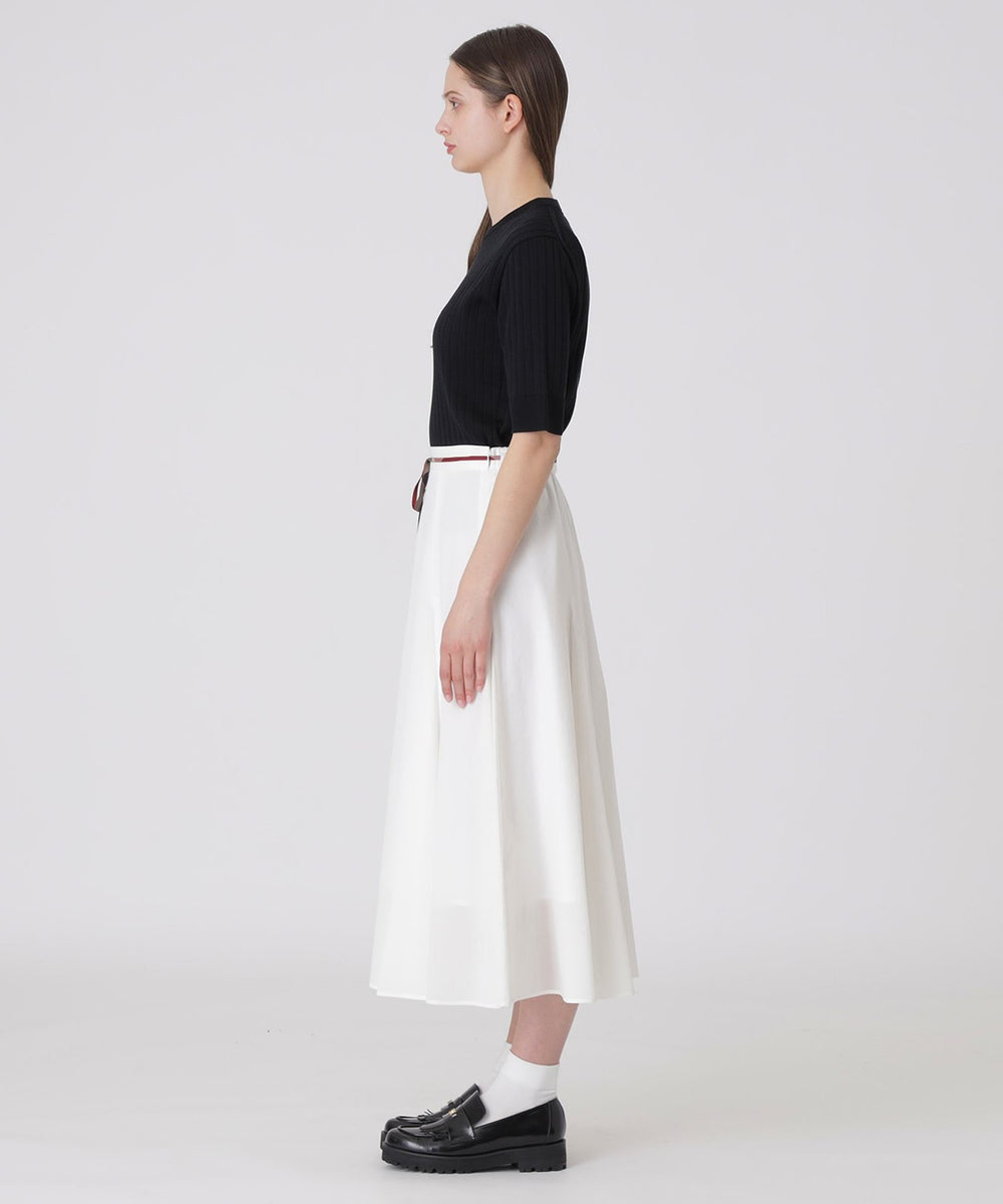 取扱店舗限定】オーガンジーフレアスカート（スカート）｜BLUE LABEL