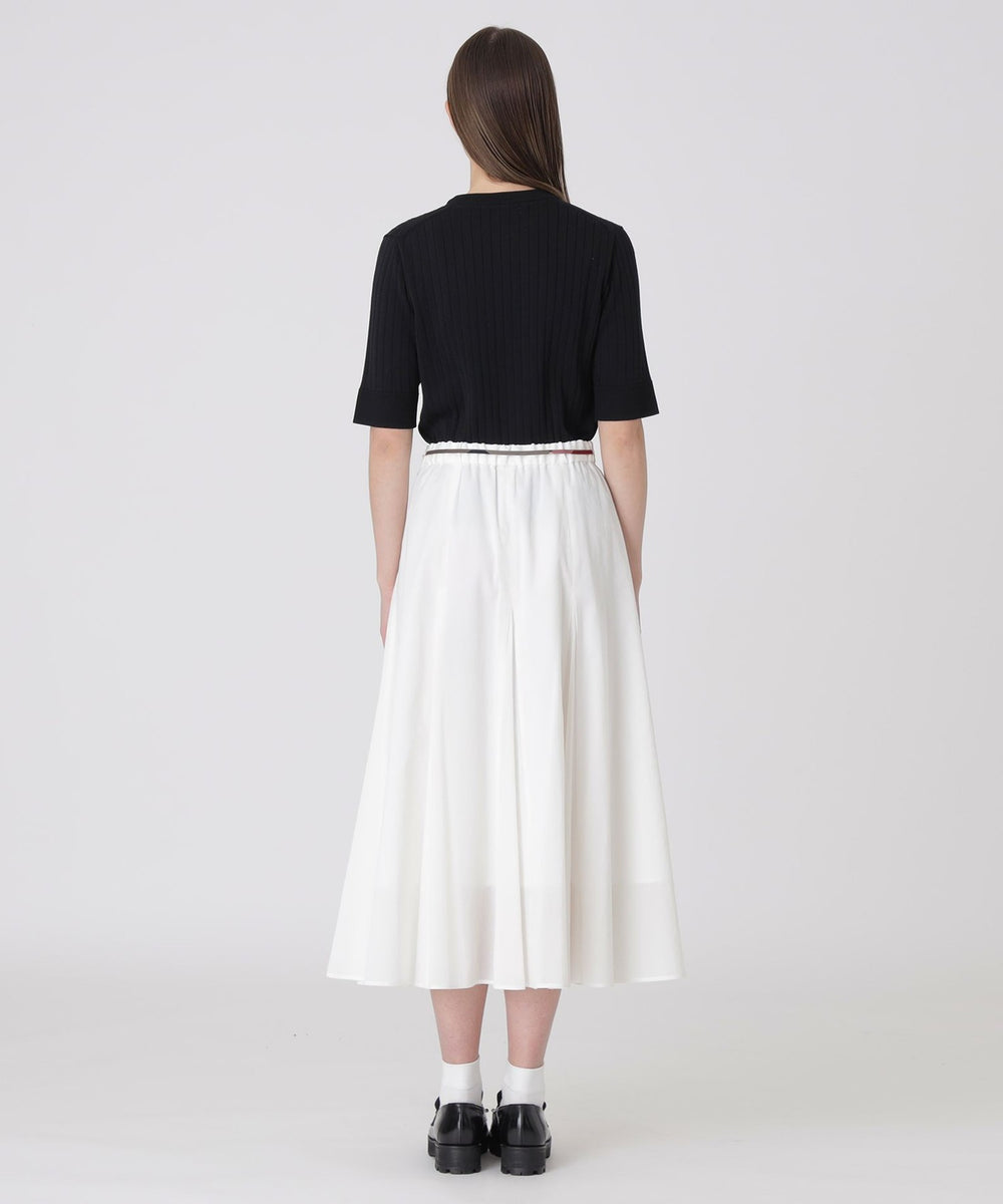 取扱店舗限定】オーガンジーフレアスカート（スカート）｜BLUE LABEL
