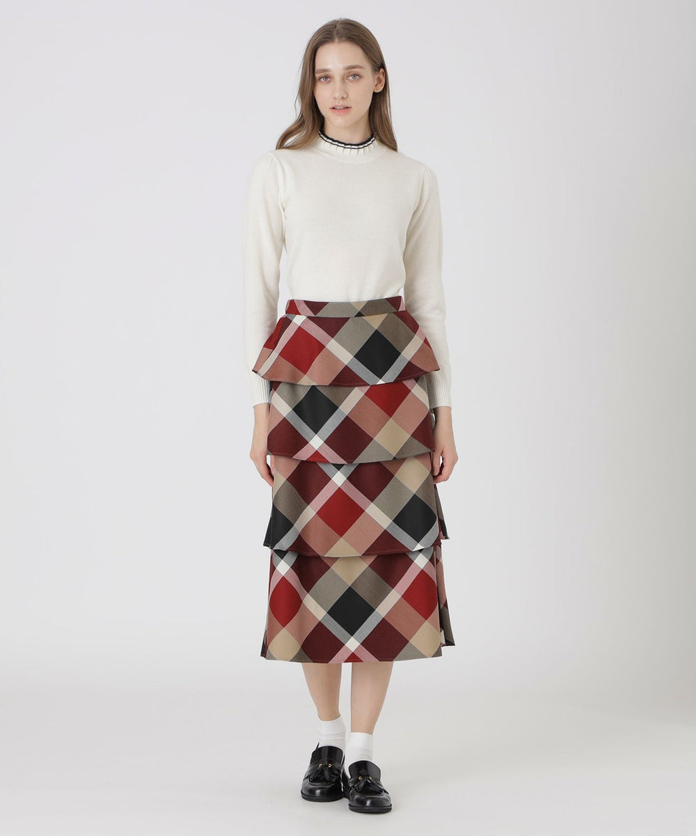 取扱店舗限定】クレストブリッジチェッククロッシングビエラティアード